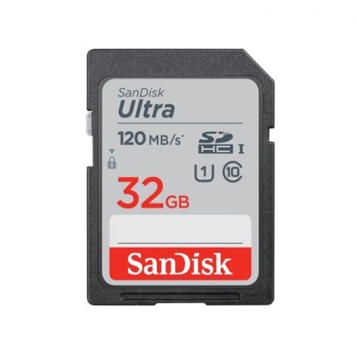 SanDisk SDHC™ Ultra™ 32 GB memóriakártya (120 MB/s seb.) UHS-1, class 10